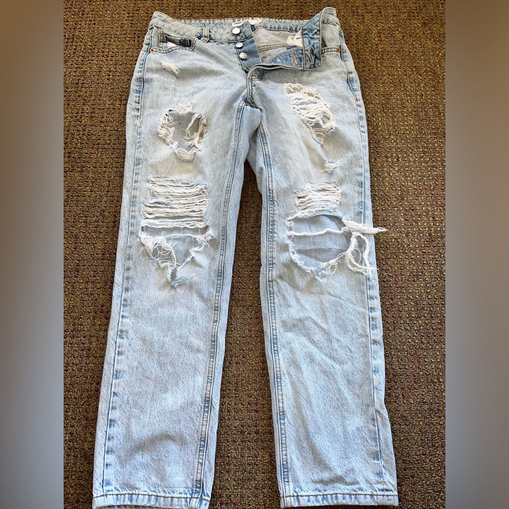 Garage Light Wash Ex Boyfriend Jeans